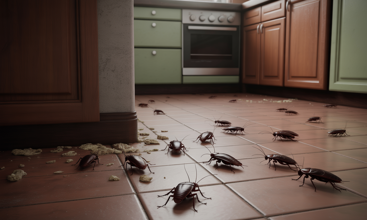 Que signifie la présence de cafards dans la maison ?